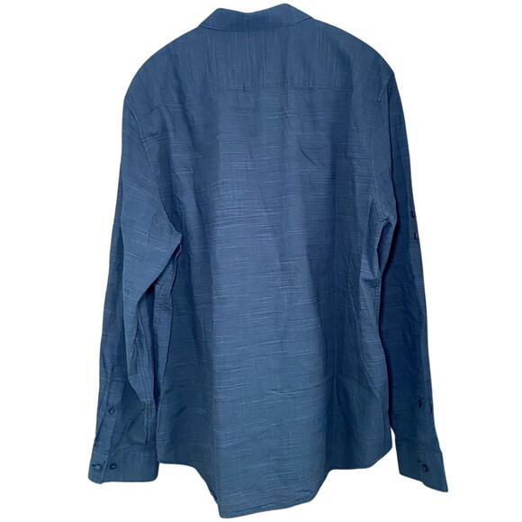 Calvin Klein Men's Grey Dress Shirt - Excellent Condition - Picture 2 of 15